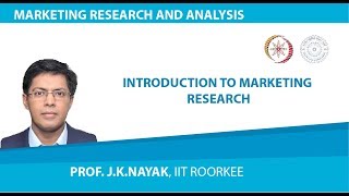 Lecture 1Introduction to Marketing Research [upl. by Kciremed]