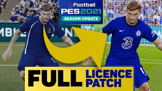 PES 2021 Season Update How to Install Real Team Names Kits Logos Leagues amp More PS4 [upl. by Nierman328]