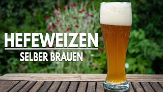 Hefeweizen selber brauen  Zuhause ohne viel Ausrüstung [upl. by Anaibaf70]