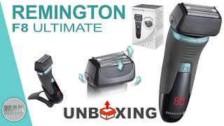 Unboxing Remington Mens F8 Ultimate Series Foil Waterproof Shaver XF8705 [upl. by Hildagarde]