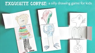 Drawing Game for Kids Exquisite Corpse [upl. by Aisul]