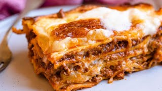 Lasagne al Forno Italian Beef Lasagna [upl. by Nylissej611]