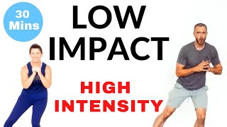 Low impact high intensity intermediate home cardio workout [upl. by Janicki258]