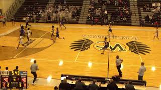 Westerville Central High School vs hilliard bradyley jv Mens JV Basketball [upl. by Enrev]