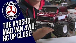 The Kyosho 110 Mad Van 4WD RC Radio Control Up Close [upl. by Woolley]