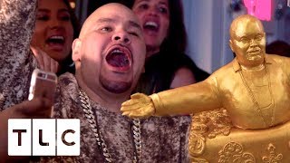 Rapper Fat Joe Gets an ENORMOUS Cake  Cake Boss [upl. by Alleinad]