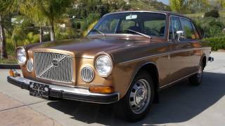 1973 Volvo 164E 1 Owner Classic 6 Cyl Fuel Injected Luxury Saloon [upl. by Ahsas]