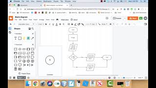 How to make a flow chart using Lucid Chart [upl. by Ruenhs]