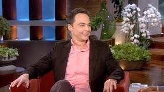 Jim Parsons and Ellen Discuss The Normal Heart [upl. by Ber]