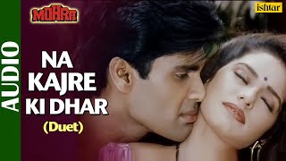 Na Kajre Ki Dhar  With Lyrics  Suniel Shetty  Pankaj Udhas amp Sadhana Sargam  Mohra  90s Song [upl. by Helsie]