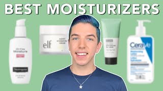 The BEST Drugstore Face Moisturizers [upl. by Leirum659]