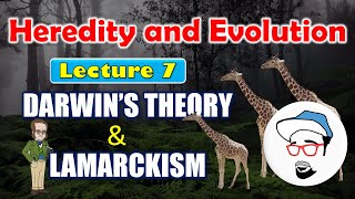 Darwins theory and Lamarckism  Heredity and Evolution Class 10 SSC CBSE [upl. by Adallard]