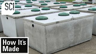 How Its Made Septic Tanks [upl. by Aiouqes]