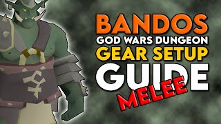 Bandos God Wars Melee Gear Setup Guide for 3Person Teams [upl. by Leelahk]