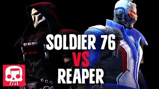 SOLDIER 76 VS REAPER RAP BATTLE by JT Music [upl. by Gareth]