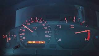 BMW E36 Compact 316i M43B16 0100 acceleration [upl. by Adnirol268]