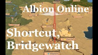 Albion Online  Caerleon to Bridgewatch fast almost safely [upl. by Letty]