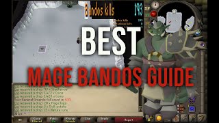 BEST Solo Mage Bandos Guide 20 KILL TRIPS [upl. by Divadnahtanoj]