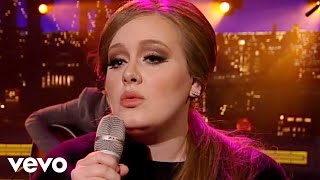 Adele  Lovesong Live on Letterman [upl. by Edlihtam]