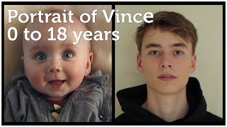 Portrait of Vince 0 to 18 years [upl. by Glennie]