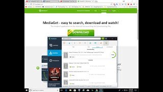 How to download install Mediaget and download any software movie free [upl. by Ilonka]