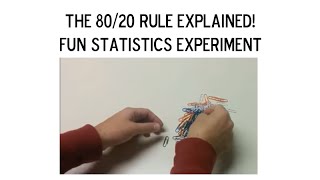 The 8020 Rule Explained Pareto Principle [upl. by Norrehs270]