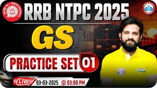 RRB NTPC GS Classes 2025  RRB NTPC GS Practice Set 01  GS for RRB NTPC  GS By Naveen Sir [upl. by Elik]