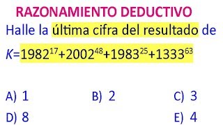 Razonamiento Matemático Deductivo Problemas Resueltos [upl. by Denis825]