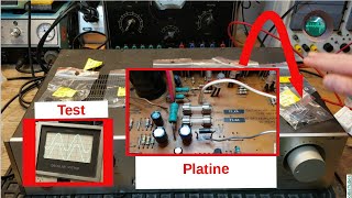 Luxman L190 Reparatur und Test Teil2 [upl. by Fineman]