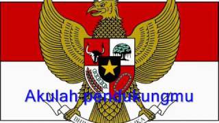 Garuda Pancasila with lyric [upl. by Gaulin]