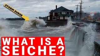 What is a Seiche Meteotsunami STORMS on the GREAT LAKES [upl. by Salsbury]