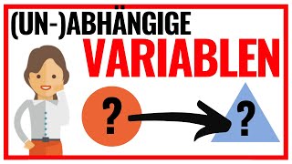 Unabhängige und abhängige Variablen Statistik Basics 📊 [upl. by Akerahs]