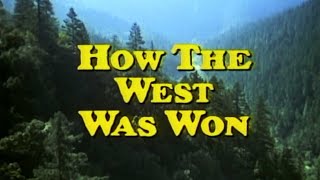 Classic TV Theme How the West Was Won James Arness [upl. by Wills]