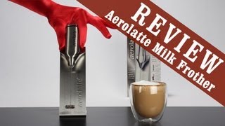 Aerolatte Milk Frother  Exclusive Review [upl. by Ahsaz]