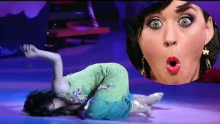 Katy Perry FALLS OnStage [upl. by Ardolino]