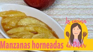 Manzanas caramelizadas con canela receta europea  LA COCINA DE PILAR [upl. by Risan10]