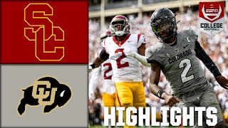 USC Trojans vs Colorado Buffaloes  Full Game Highlights [upl. by Ahsyat619]