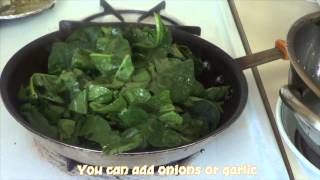 Best way to cook Spinach [upl. by Adroj]