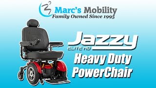 NEW Jazzy Elite HD Full Review  Large Power Chair [upl. by Enilhtak60]