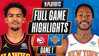 5 HAWKS at 4 KNICKS  FULL GAME HIGHLIGHTS  May 23 2021 [upl. by Ociredef]