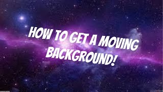 How To Get A Moving Background On Chromebook [upl. by Nosneh902]