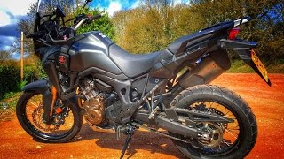 2017 Honda Africa Twin DCT Review [upl. by Aseek]