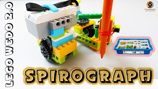 Lego Wedo 20 Spirograph Building Instructions [upl. by Eserahc]