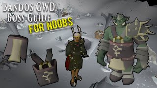 OSRS Bandos Boss Guide For Noobs [upl. by Nuahs]