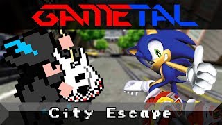 Escape from the City Sonic Adventure 2  GaMetal Remix [upl. by Kirby]