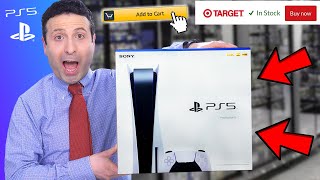 How to Buy a PS5 before its SOLD OUT EVERYWHERE Target Amazon Walmart [upl. by Adnilak]