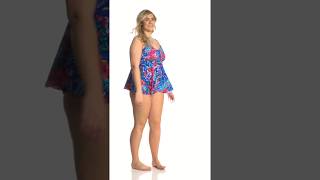 Penbrooke Plus Size Bali VNeck Tankini Top  SwimOutletcom [upl. by Budd]