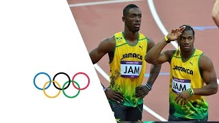 Mens 4x100m Round 1 Highlights  Jamaica amp USA Win  London 2012 Olympics [upl. by Uchida814]