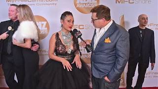 Priya Rai is interviewed on the red carpet at the 2019 Xbiz Awards [upl. by Lukas]