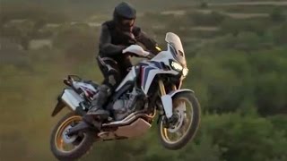 What its like to ride the new Africa Twin [upl. by Dorrej]